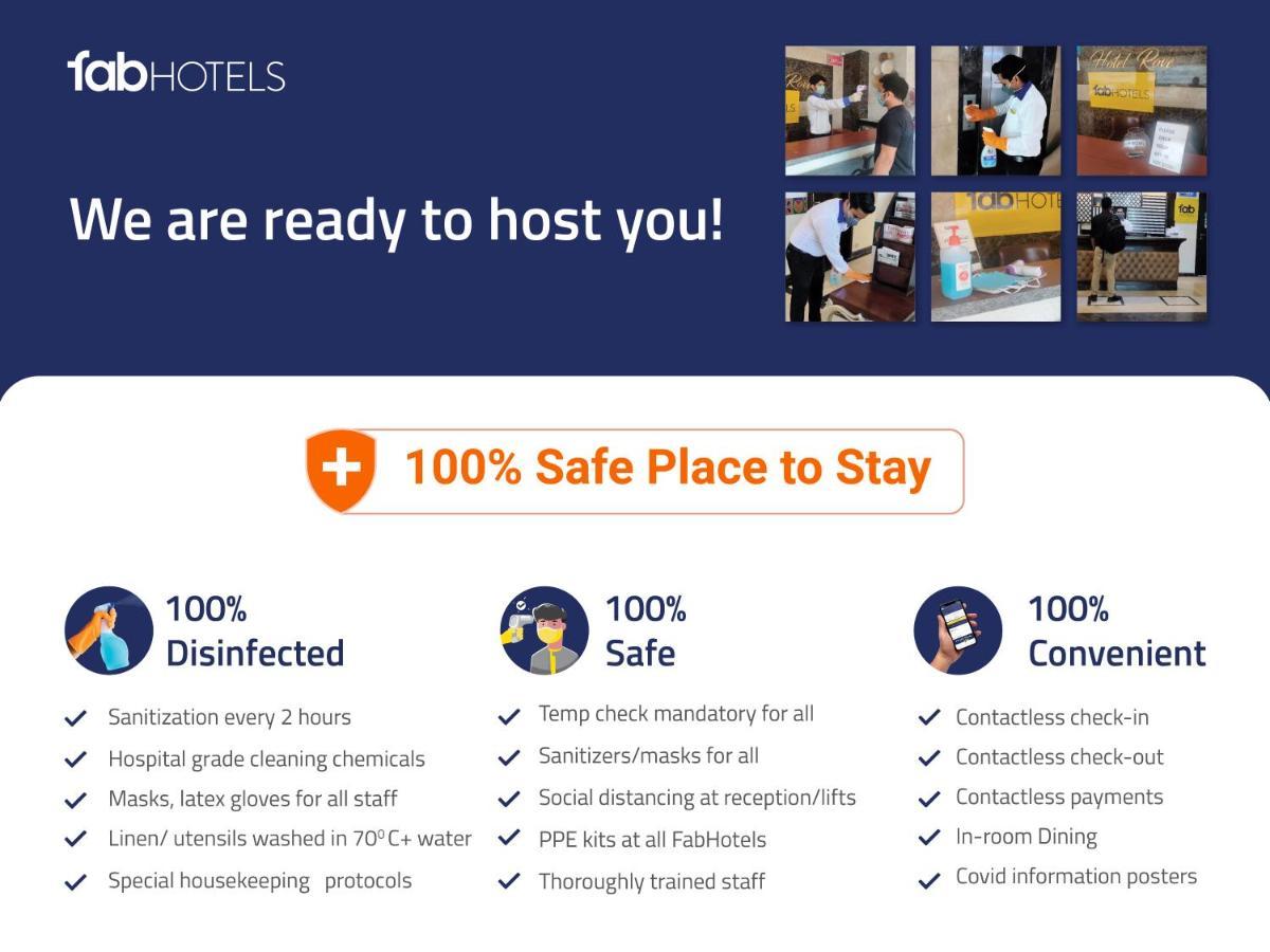 Fabhotel Frazer Suites - Nr Bangalore Cantt Railway Station Luaran gambar